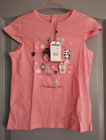 T shirt manches courtes sergent major taille 11 ans neuf