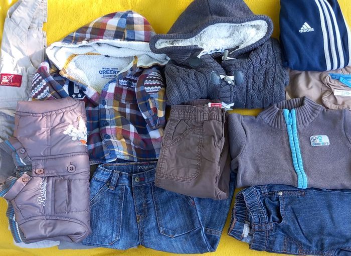 Lot 12 mois ❤️ Creeks/Obaibi/Adidas/Gémo/Tom et Kiddy/Decathlon... 😀 - photo numéro 2