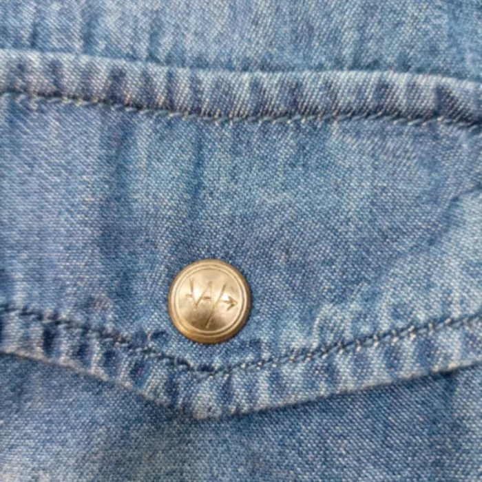 Chemise à manches longues jeans - IKKS - M A1252 - photo numéro 9