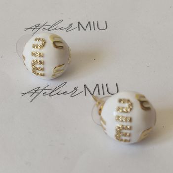 Boucles d'oreilles de l Atelier Miu 