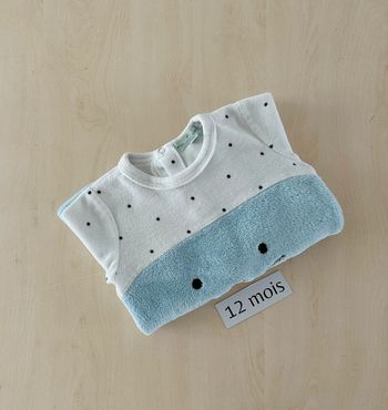 Pyjama taille 12 mois en 74 cm