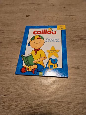 Livre d exercices Mes premiers apprentissages, Caillou, 128 pages, neuf