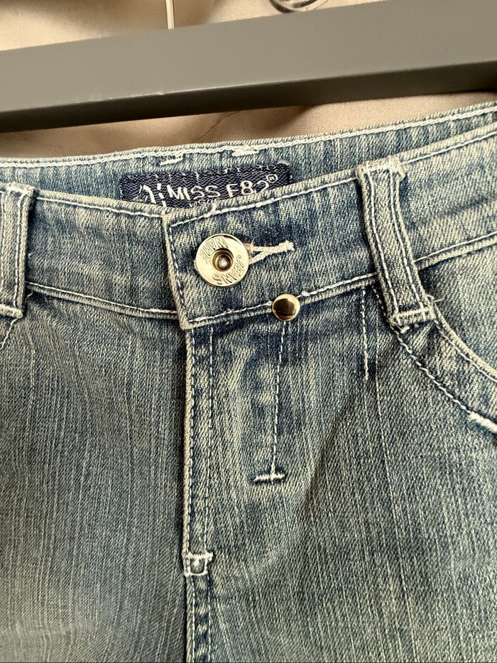 Short bermuda en jean bleu F&2 - photo numéro 4