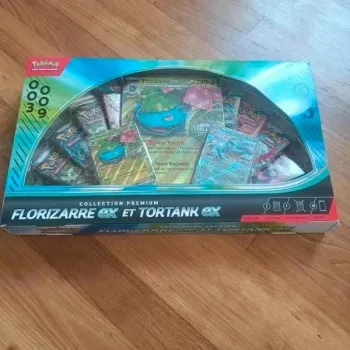 🌟 Coffret Pokémon Collection Premium Florizarre-ex & Tortank-ex – Neuf et Scellé