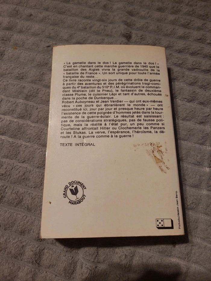 La gamelle dans le dos. Mais-juin 1940 - photo numéro 2