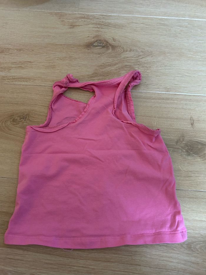 Débardeur fille rose - photo numéro 2