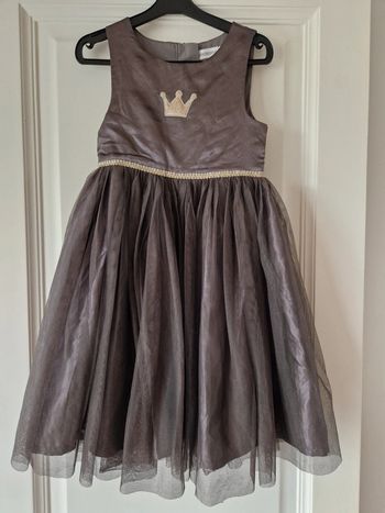 Robe 4 ans orchestra soirée mariage gris