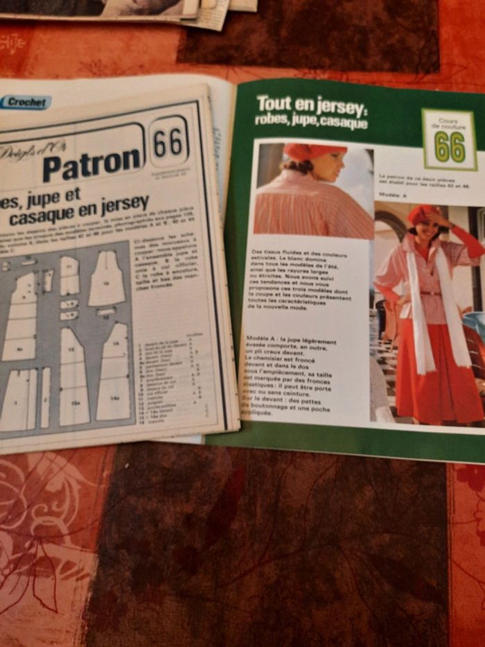 Patron de couture (les doigts d'or) et tricot - photo numéro 3