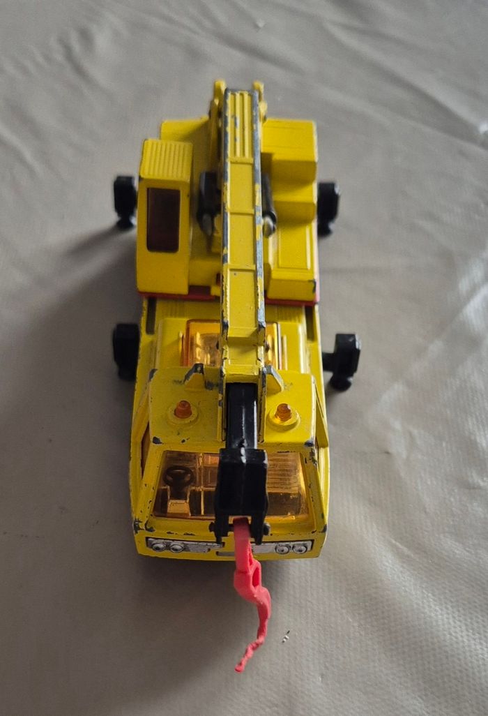 Camion miniature ancien matchbox superkings hercule mobile k12/k113 lesnay 1974 - photo numéro 3