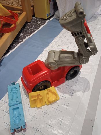 Camion. Pompier Play Doh