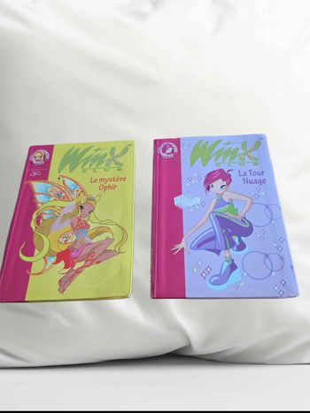 Lot de 2 livres Winx Club