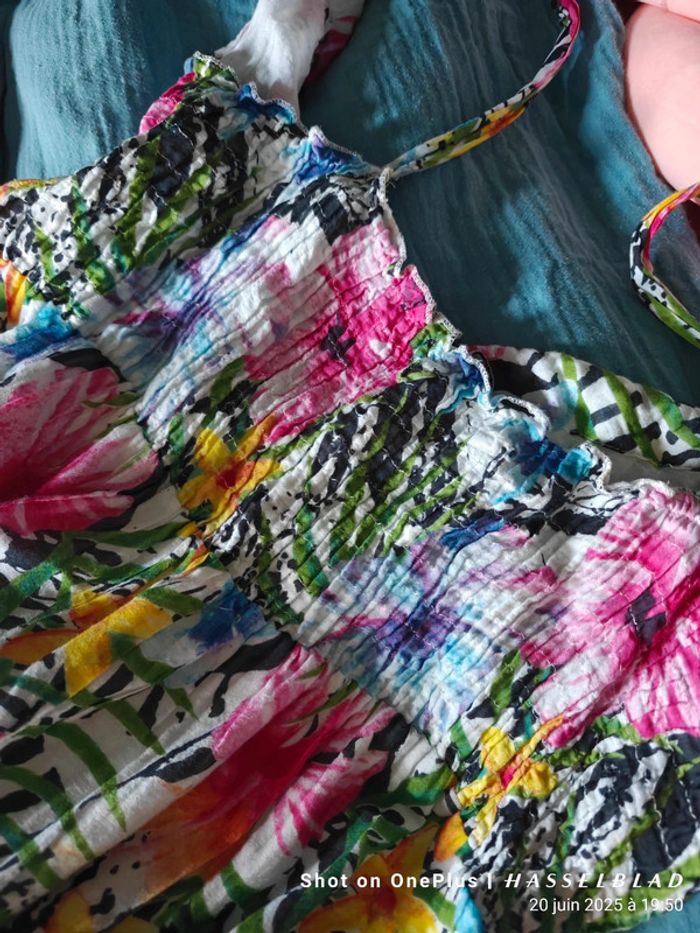 Superbe robe d'été fleurie - photo numéro 7