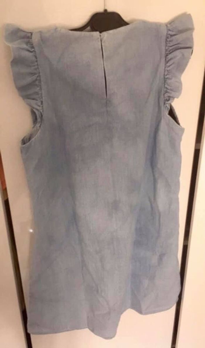 Robe en jean à volants Mango - photo numéro 2
