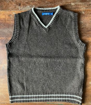 Pull sans manches laine 8 ans Okaïdi