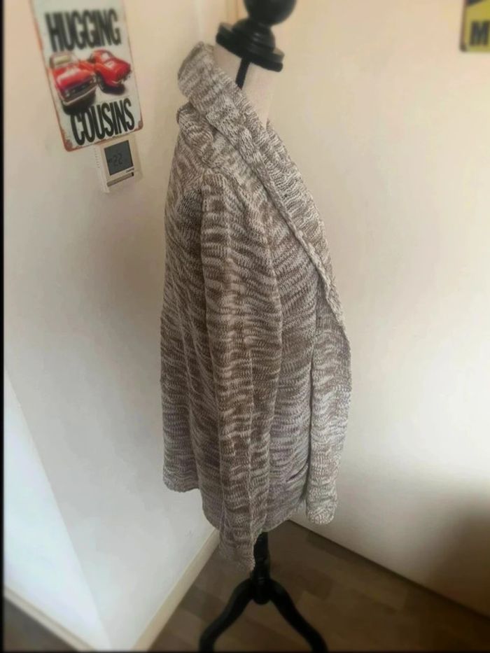 Très beau gilet à double col taille 42 / 44 - photo numéro 4