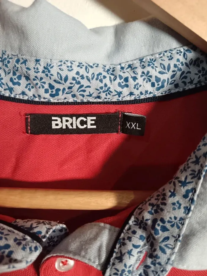 C10 polo rouge Brice XXL - photo numéro 3