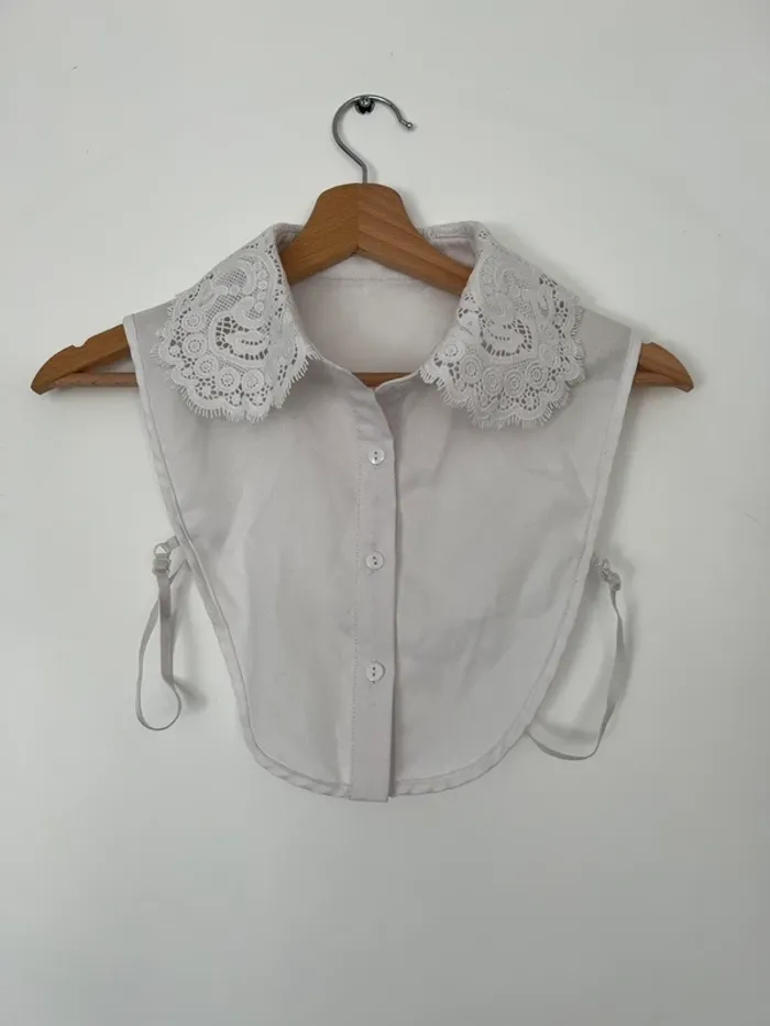 Col chemise détachable femme Shein