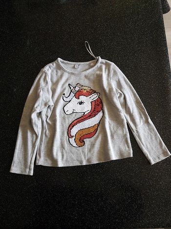 Pull licorne fille