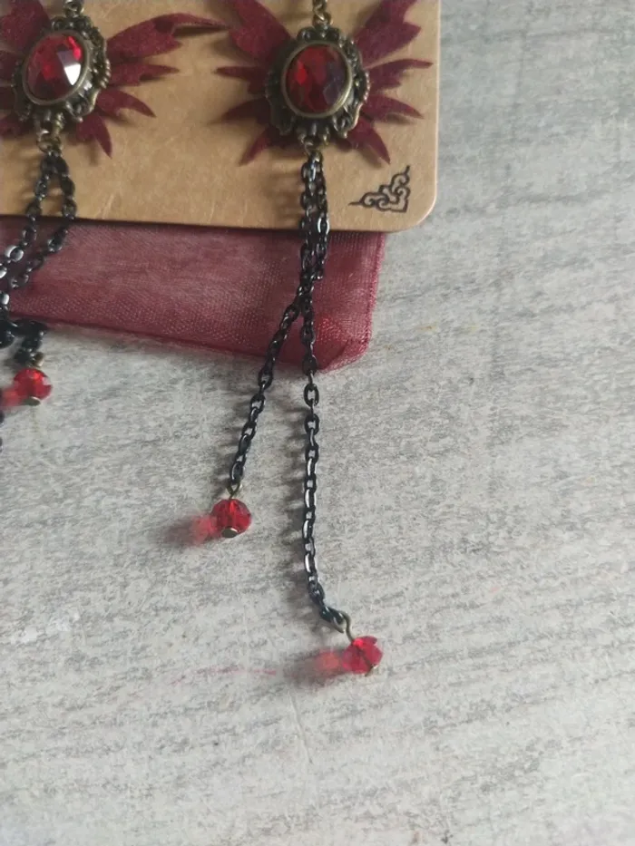 Boucle oreille pendante - photo numéro 2