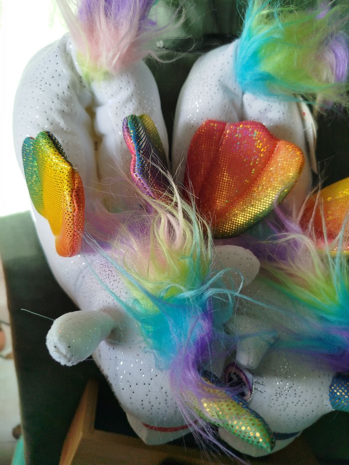 Pantoufle fille licorne 🦄 37/38 - photo numéro 2