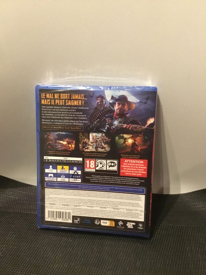 Jeu PS4 Evil West Sony PlayStation 4 neuf sous blister mise à jour PS5 - photo numéro 2
