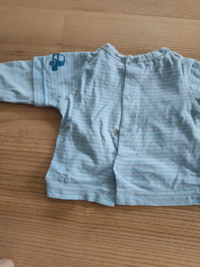 Salopette et tee shirt manches longues bébé - photo numéro 5