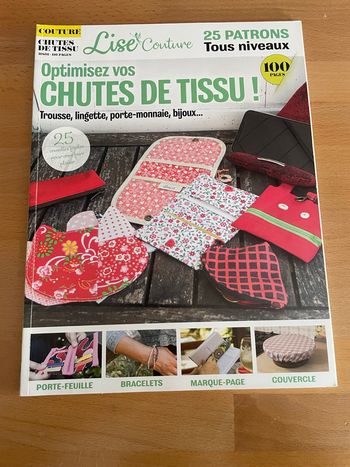 Magazine couture “Optimisez vos chutes de tissu” 25 patrons tous niveaux