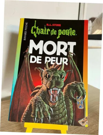 Livre de poche Chair de Poule : Mort de peur, RL Stine Bayard