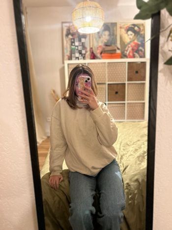 Pull beige stradivarius