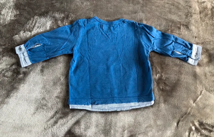 Ensemble t-shirt ml et pantalon 12 mois - photo numéro 5