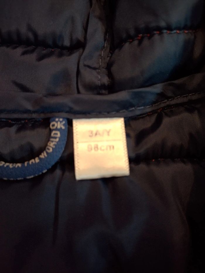 Doudoune veste okaidi 3 ans - photo numéro 3
