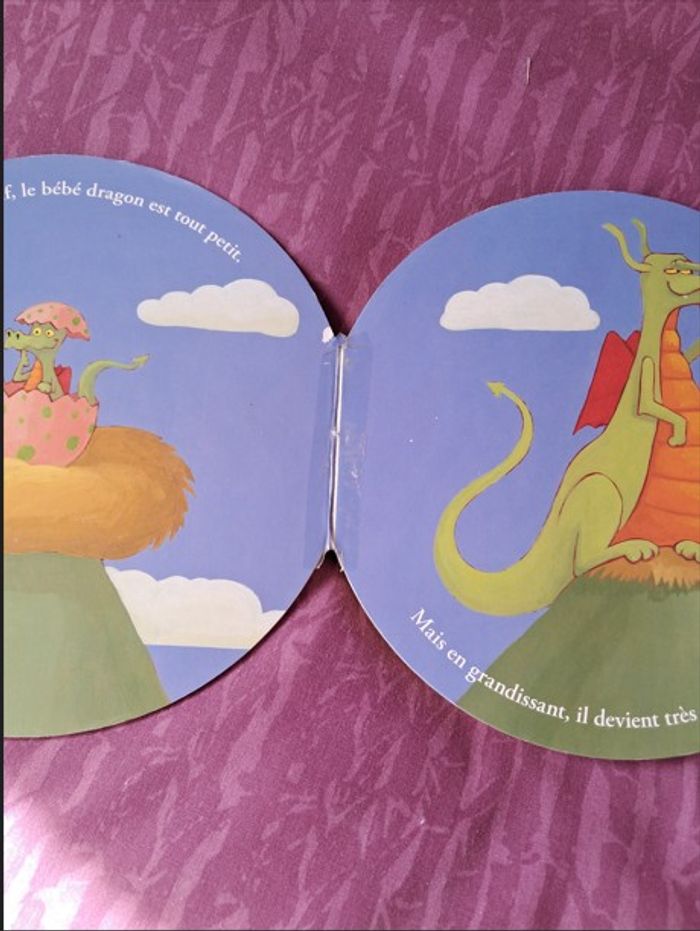 Livre Oh le dragon !, Edition Fleurus. - photo numéro 3