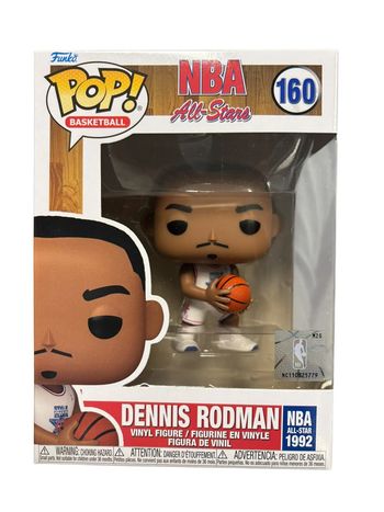 Figurine Funko Pop NBA All-Stars Dennis Rodman numéro 160 neuf