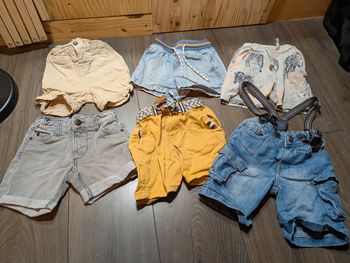 Lot de 6 shorts 3 ans dpam orchestra hema kiabi