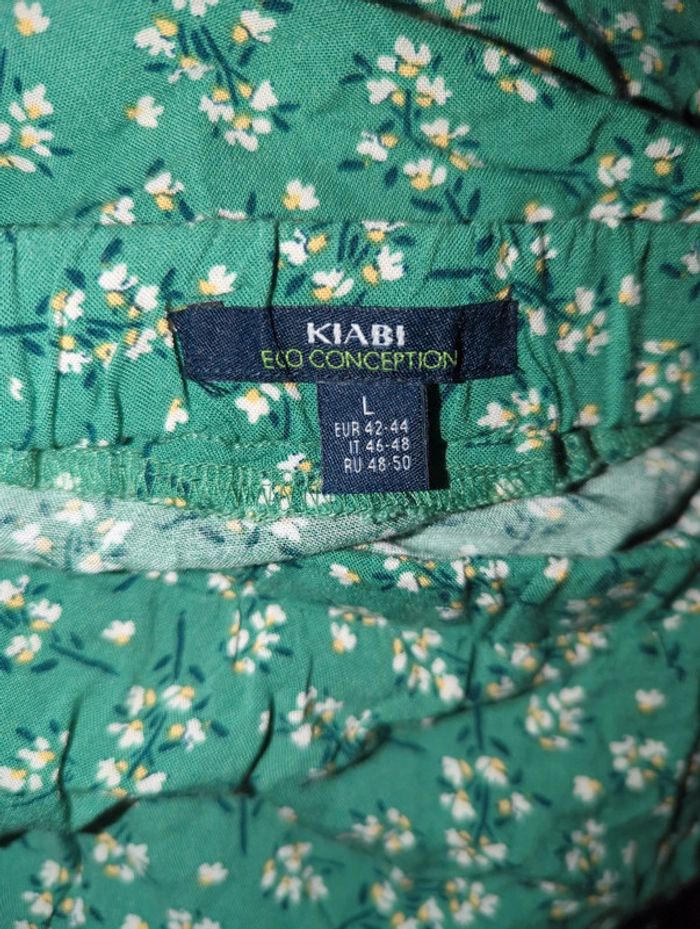 Jupe à fleurs Kiabi XL/2XL - photo numéro 4