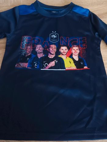 T-shirt de l'equipe de France 4 ans