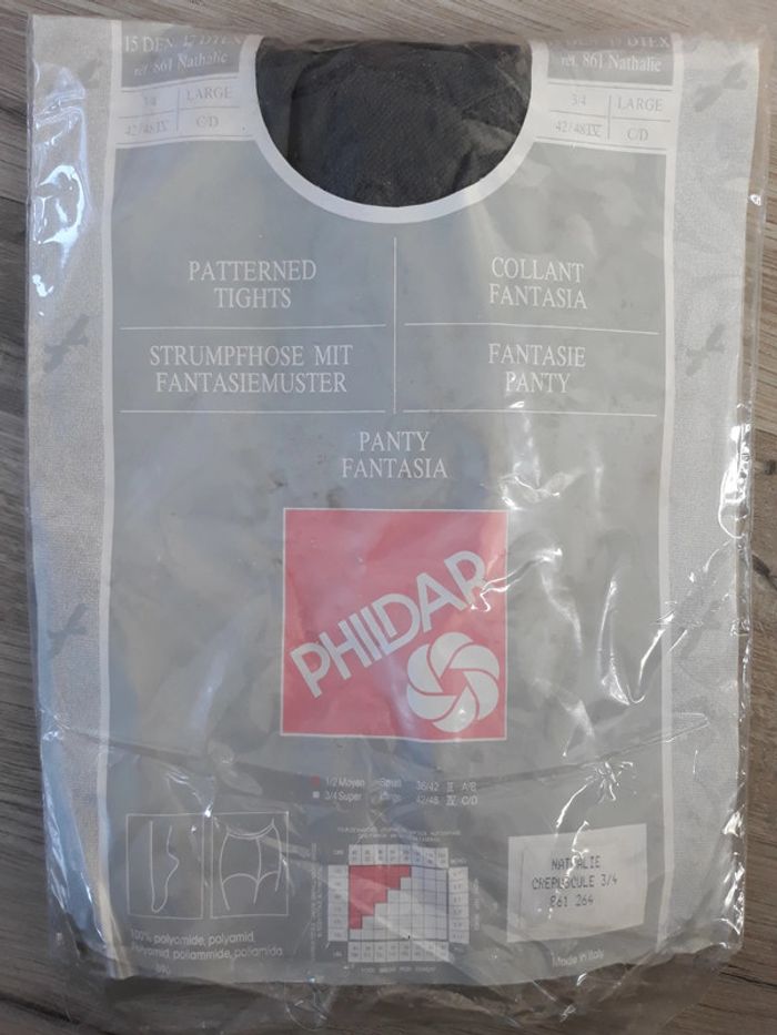 Collants gris taille 3/4 - photo numéro 3