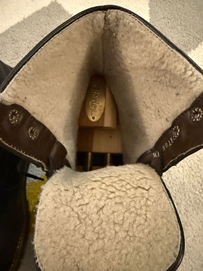 Bottines en cuir Finsbury avec intérieur polaire Taille 41 1/2 - photo numéro 4