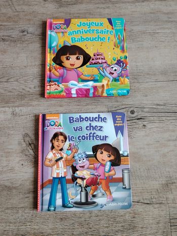 Lot de 2 livres "Dora l'exploratrice"