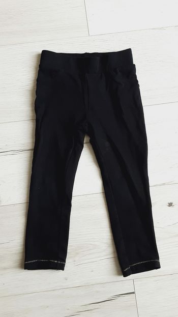 Vêtement fille pantalon noir Orchestra 3 ans