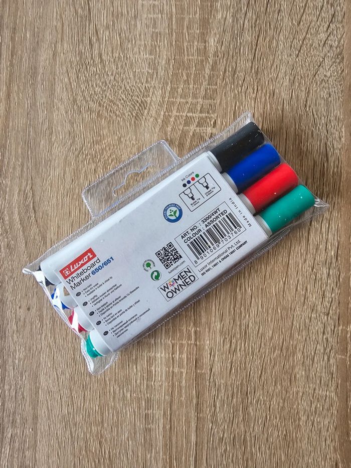 4 Marqueurs tableau blanc - photo numéro 4