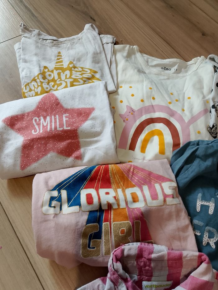 Lot t-shirt fille - photo numéro 3