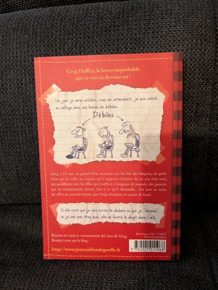 Journal d' un dégonflé, tome 1 : carnet de bord de Greg - photo numéro 2