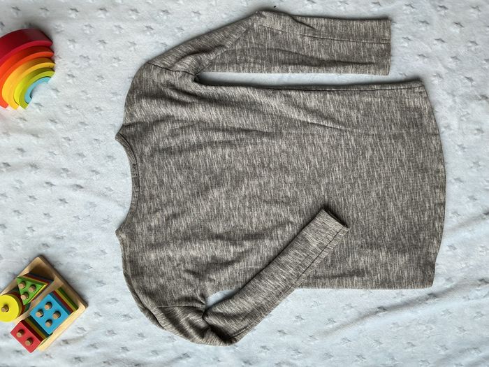 sweat gris chiné impression devant 12 ans - photo numéro 7