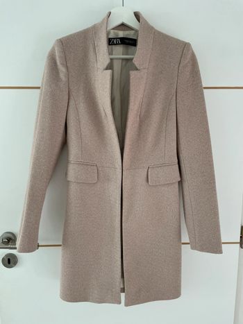 Blazer rose poudré XS Zara