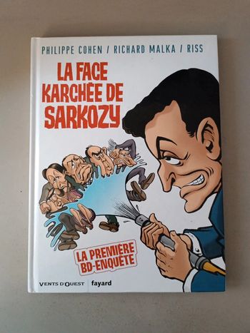 La face Karchée de Sarkozy la première BD enquête