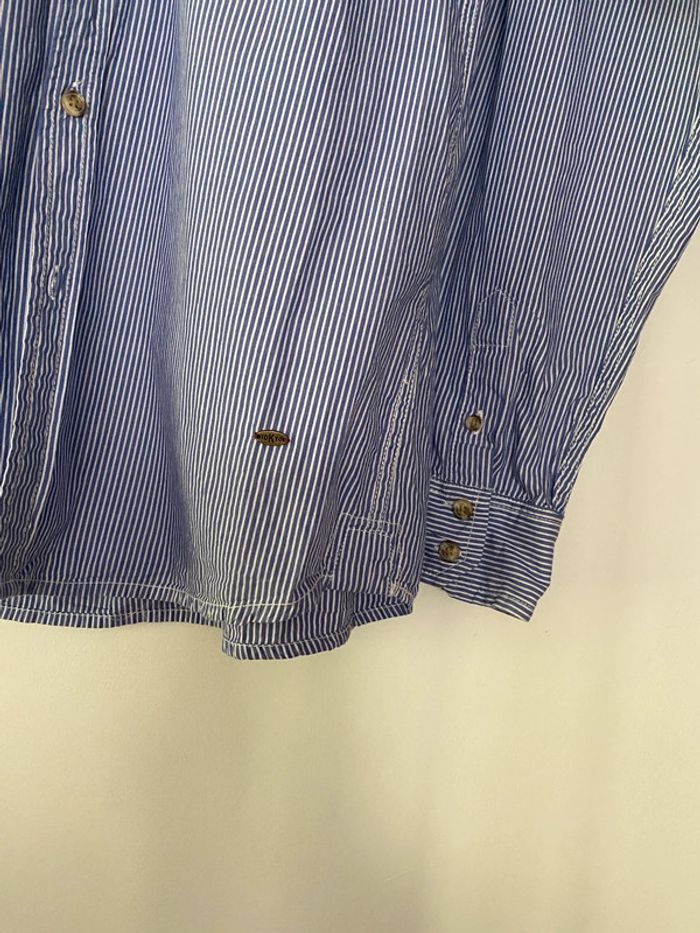 Chemise rayé bleu taille M Laundry Tokyo - photo numéro 4