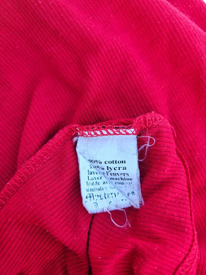 Débardeur Rouge Col rond - photo numéro 7