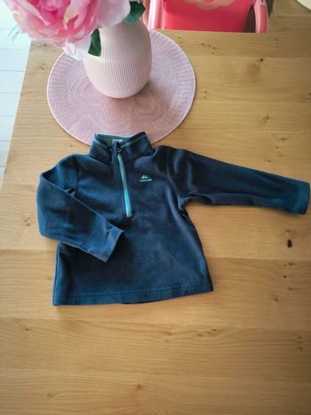 Gilet Polaire bleu marine 2/3 ans