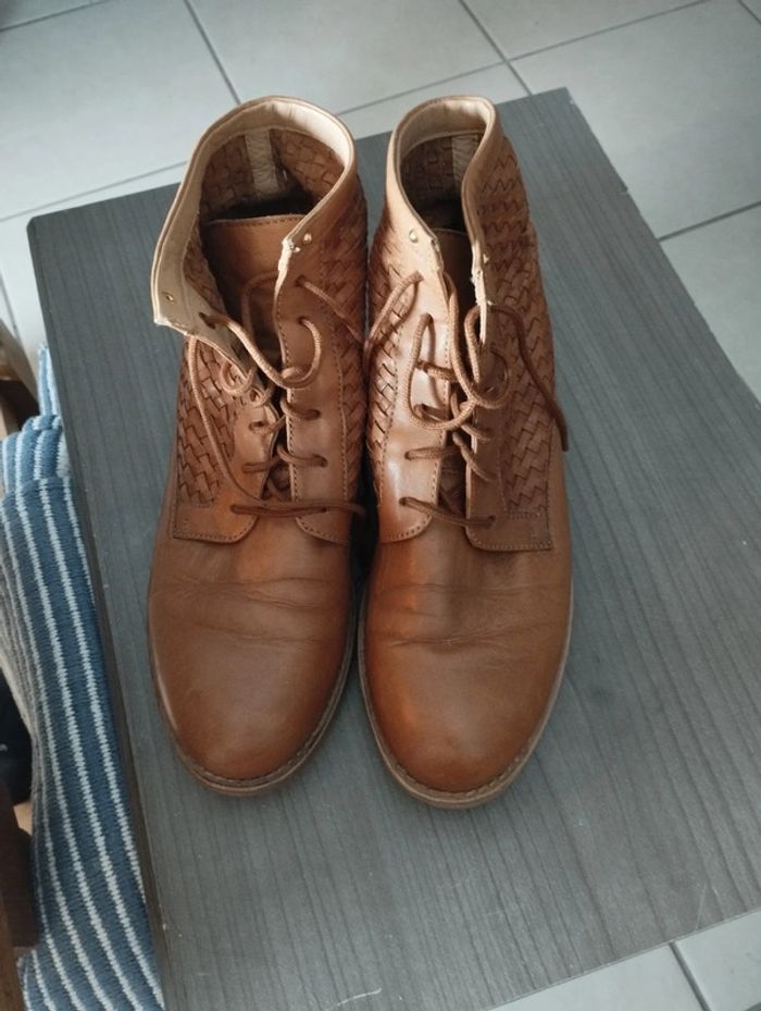 Bottines marron - photo numéro 4